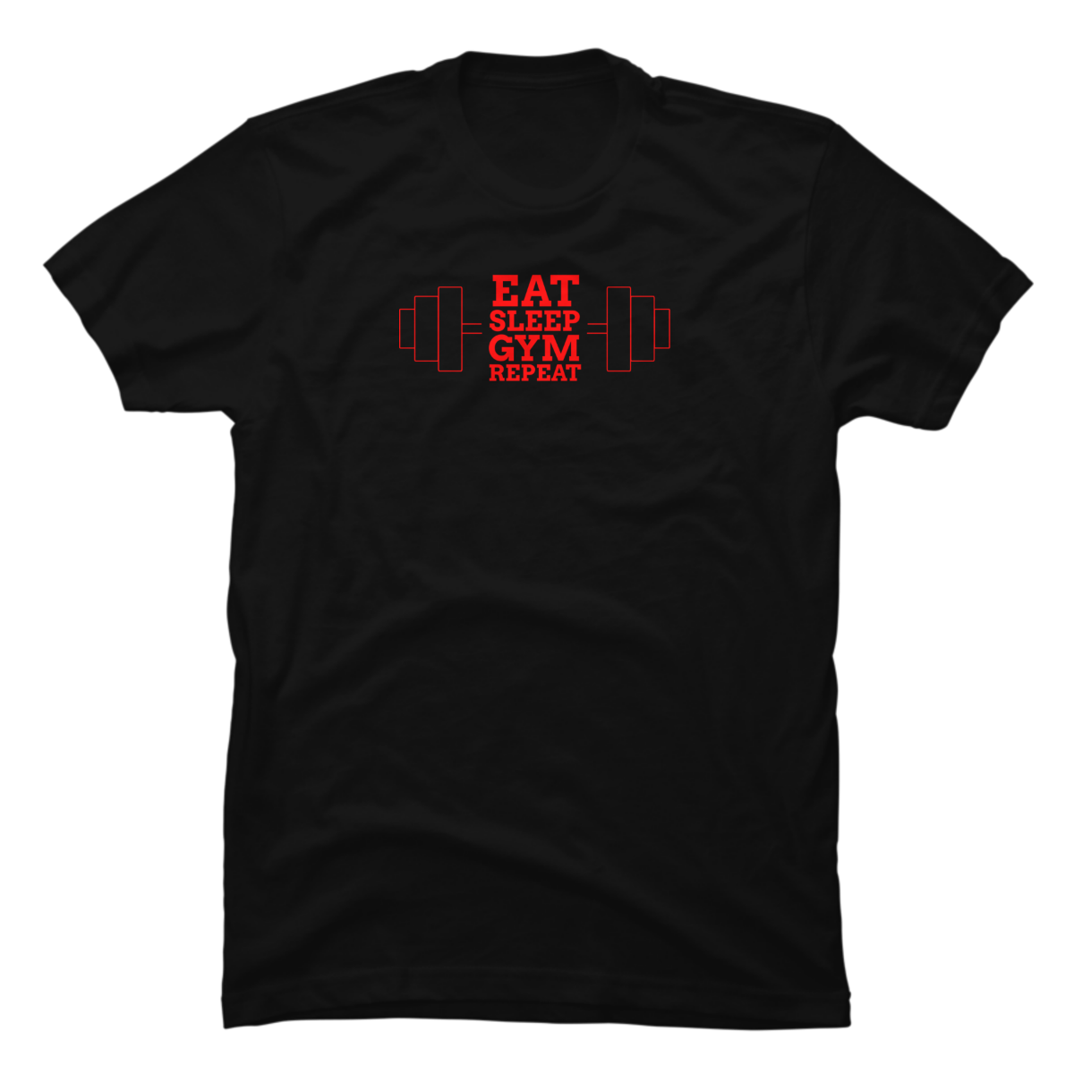 eat sleep gym repeat t shirt
